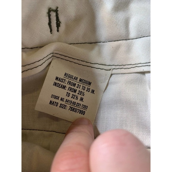 Vintage M-1951 Korean War Wool Field Pants Military Trousers Cold Weather Field - Picture 3 of 11